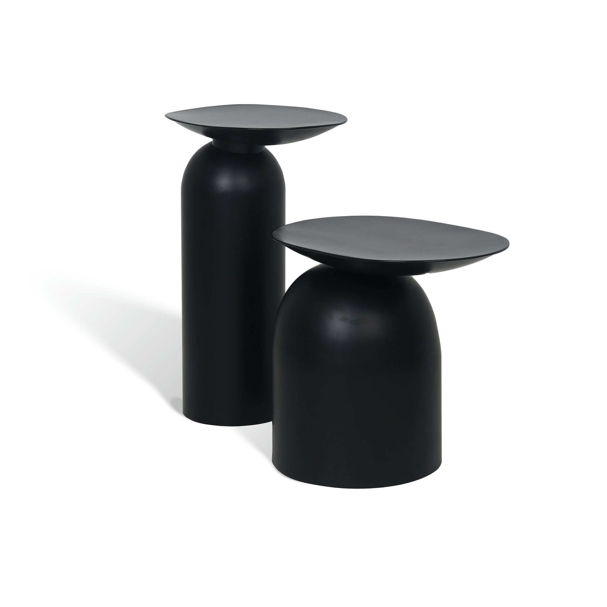 Dolphin Tables Set of 2 Black